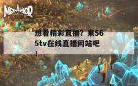 想看精彩直播？来565tv在线直播网站吧！