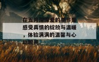 在五月深深爱的季节里感受真情的绽放与温暖，体验满满的温馨与心动瞬间。