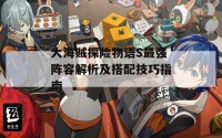 大海贼探险物语S最强阵容解析及搭配技巧指南