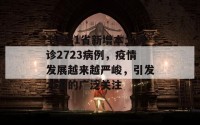 全国31省新增本土确诊2723病例，疫情发展越来越严峻，引发大家的广泛关注