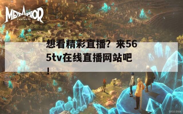 想看精彩直播？来565tv在线直播网站吧！