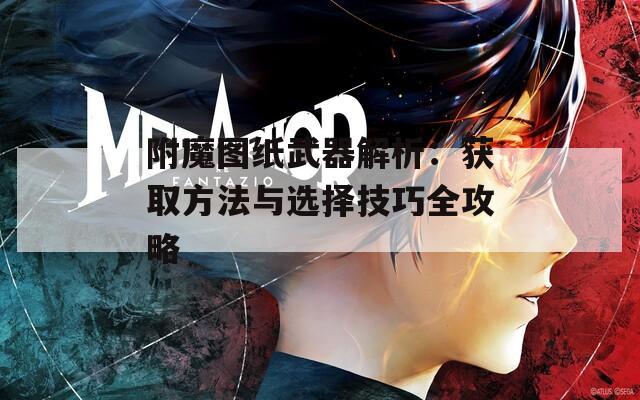 附魔图纸武器解析：获取方法与选择技巧全攻略