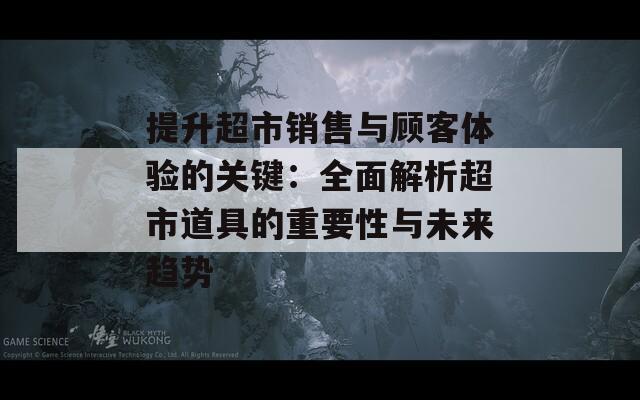 提升超市销售与顾客体验的关键：全面解析超市道具的重要性与未来趋势